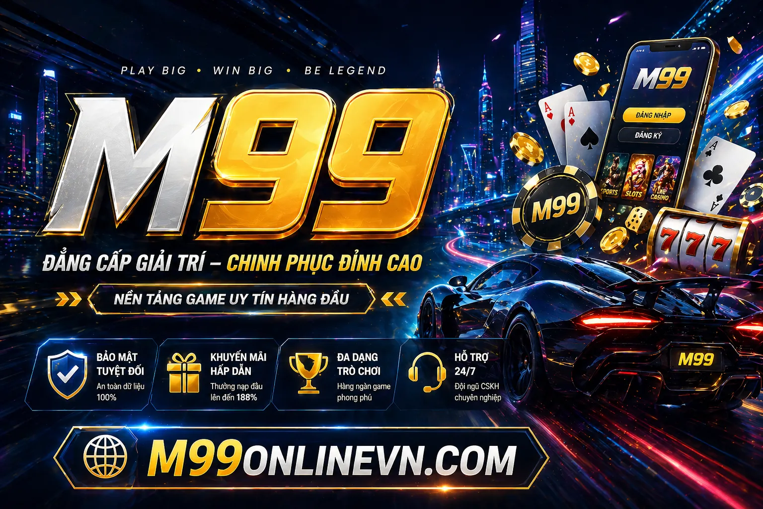 Banner kêu gọi tham gia VIP 33win7 nổ hũ