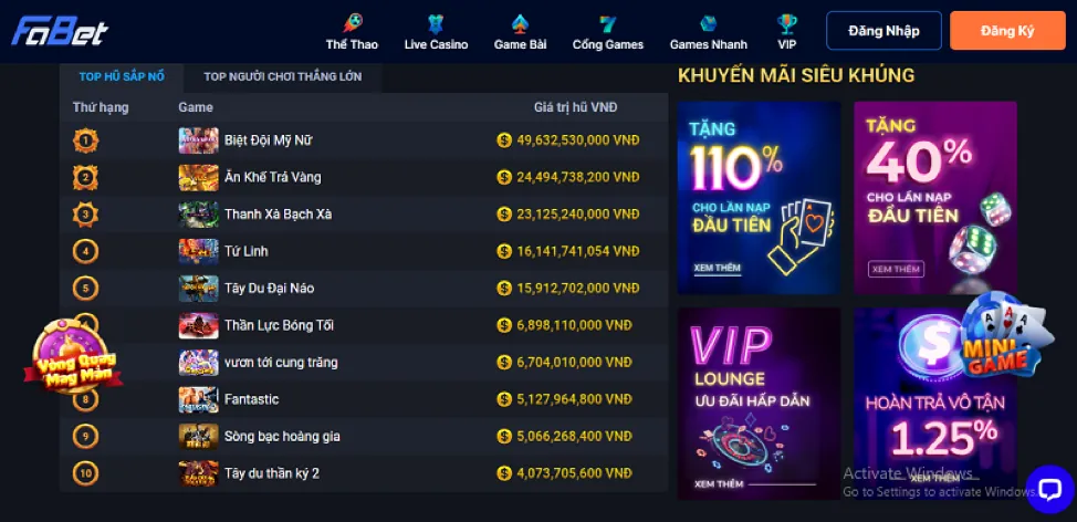 Giao diện 33win7 trên máy tính